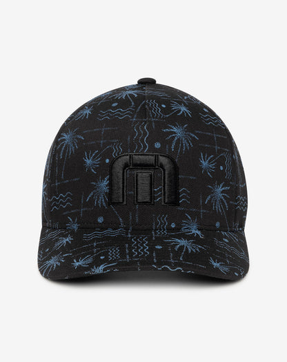 Dorsal Fin Snapback Hat Black | Travis Mathew