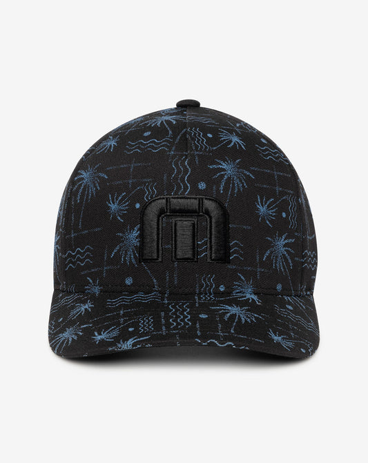 Dorsal Fin Snapback Hat Black | Travis Mathew