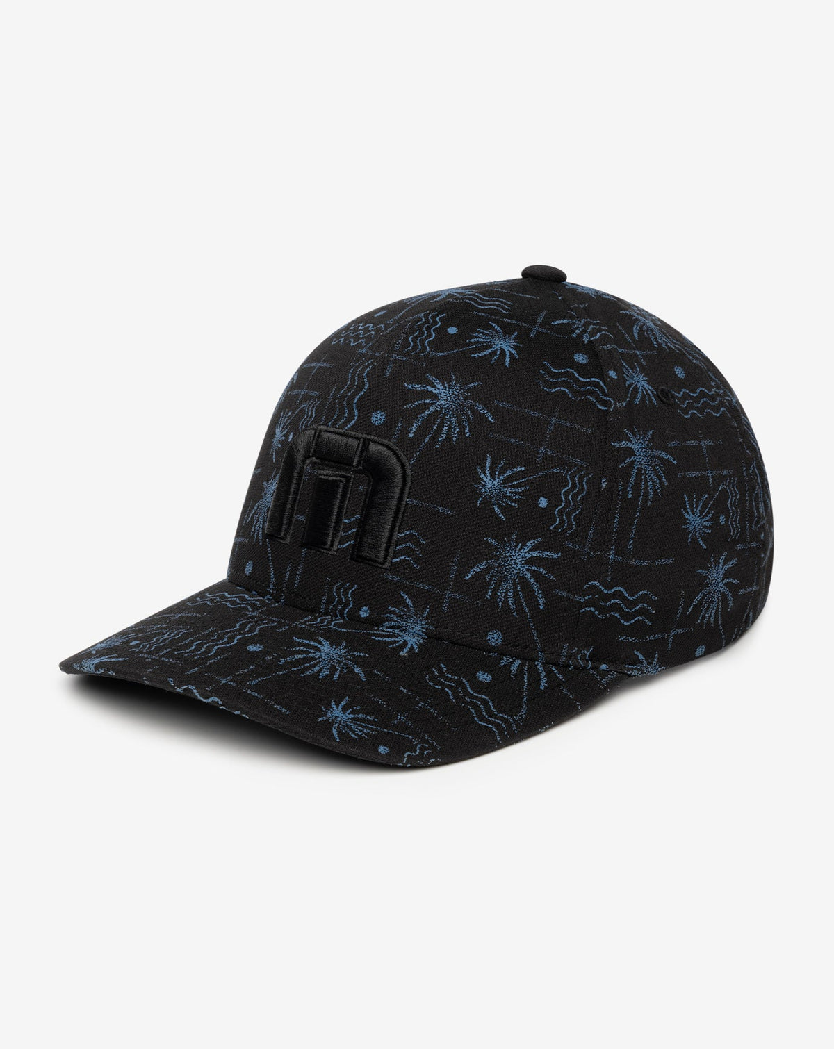 Dorsal Fin Snapback Hat Black | Travis Mathew