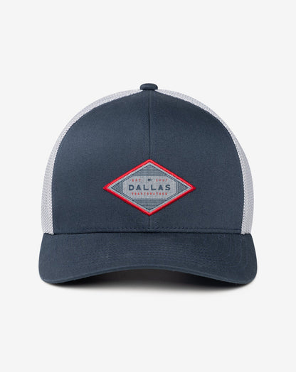 Bellville Dallas Snapback Hat Navy | Travis Mathew