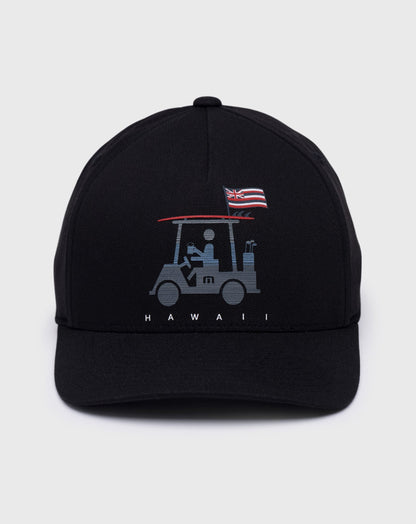 Northern Point Snapback Hat Black | Travis Mathew