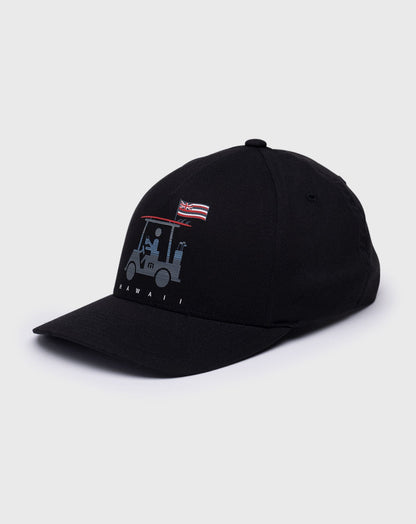Northern Point Snapback Hat Black | Travis Mathew