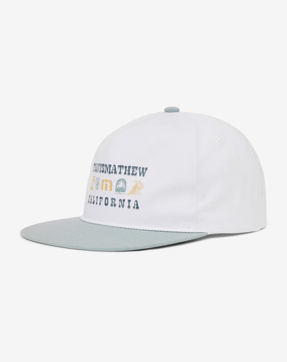 Sequoia Spirit Snapback Hat White | Travis Mathew