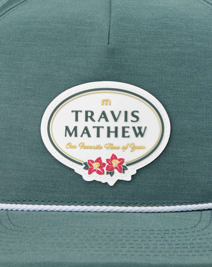 Patron Badge Snapback Hat Silver Pine | Travis Mathew