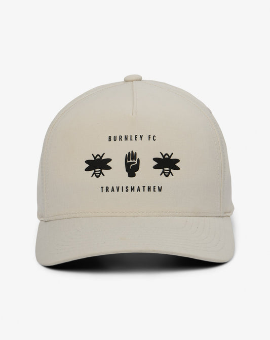 Burnley Run The Gamut Snapback Hat Moonbeam | Travis Mathew