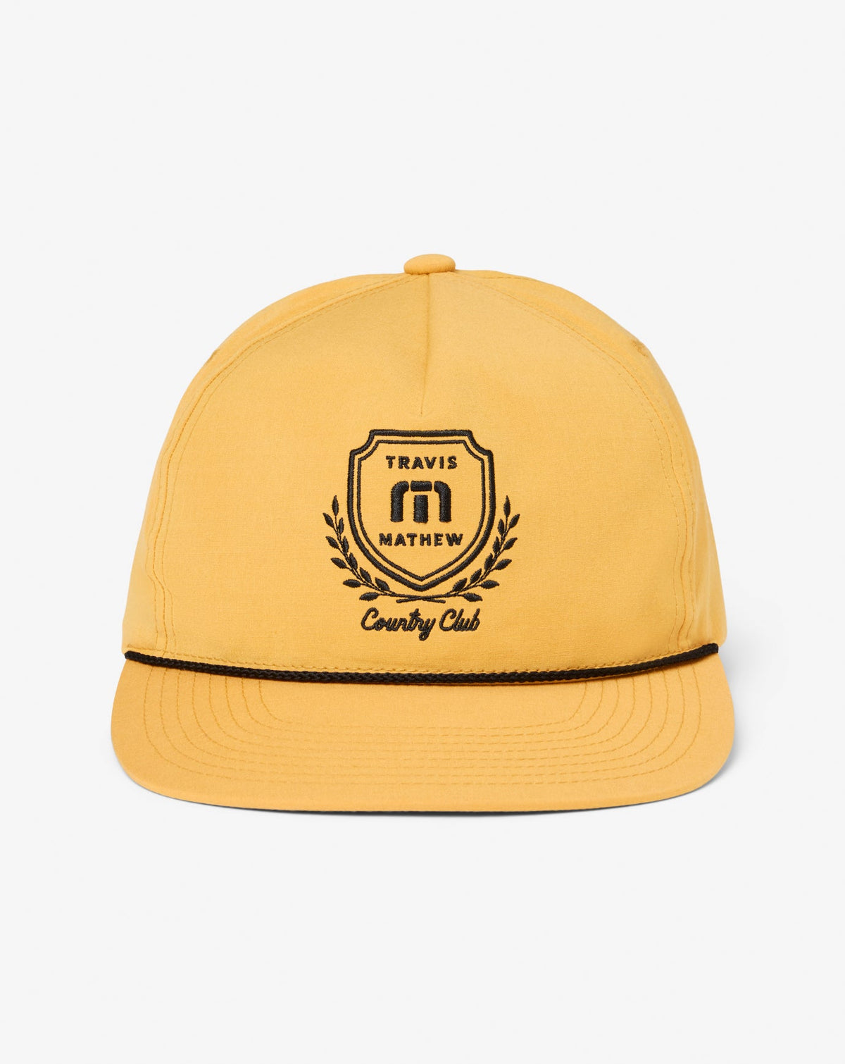 Local Favorite Snapback Hat Spruce Yellow | Travis Mathew