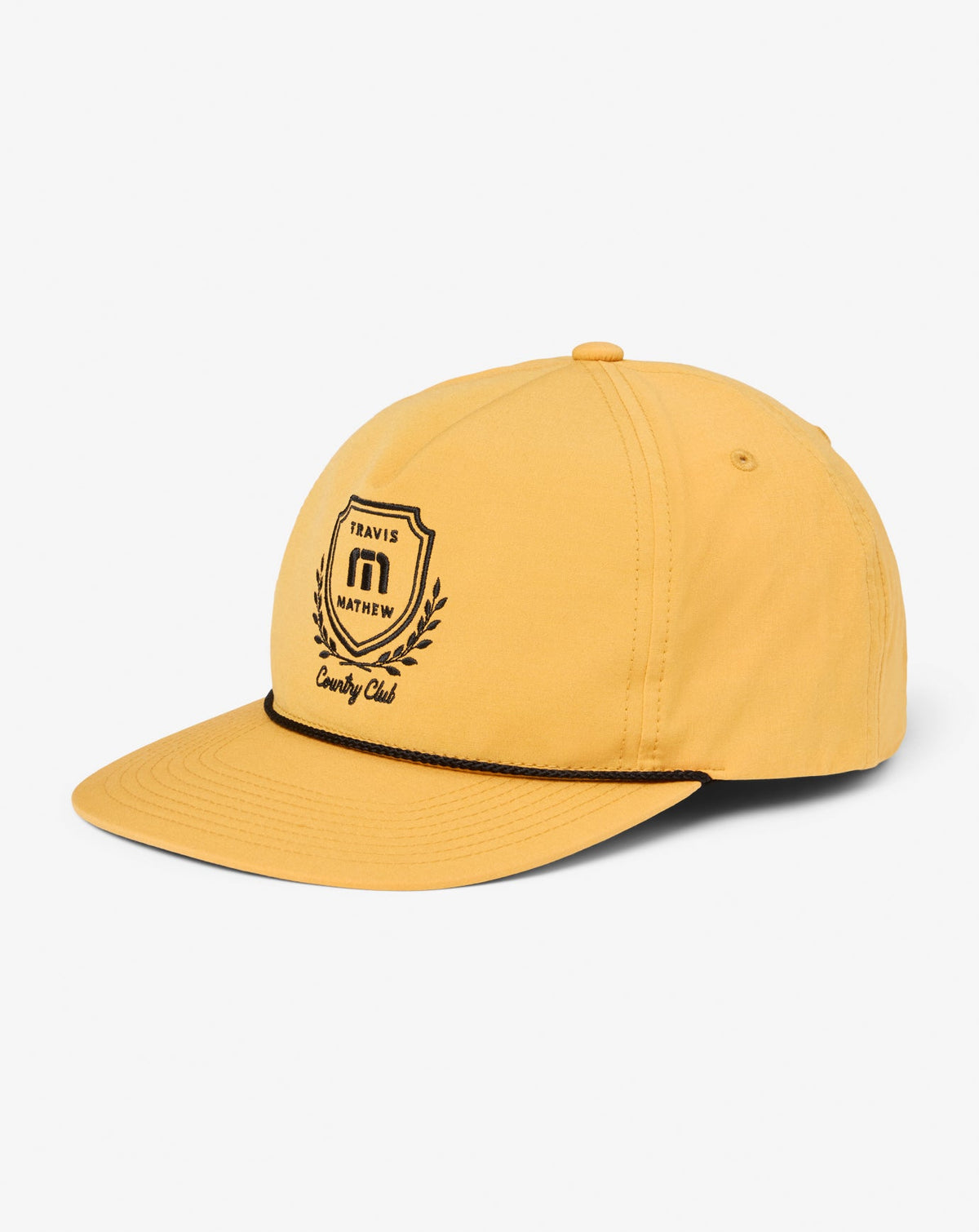 Local Favorite Snapback Hat Spruce Yellow | Travis Mathew