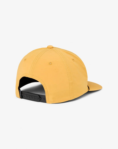 Local Favorite Snapback Hat Spruce Yellow | Travis Mathew