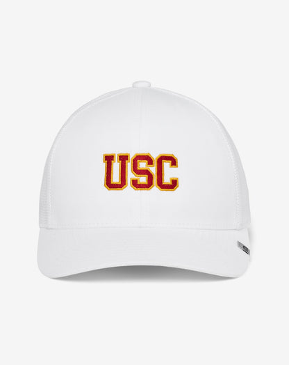 USC Widder 2.0 Snapback Hat White | Travis Mathew