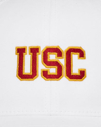 USC Widder 2.0 Snapback Hat White | Travis Mathew
