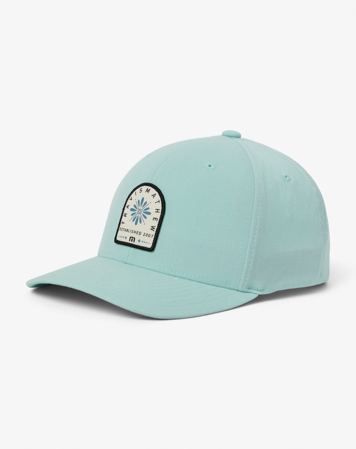 Loyalty Points Snapback Hat Eggshell Blue | Travis Mathew