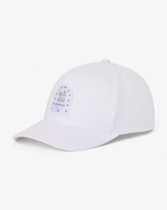 Air Currents Snapback Hat White | Travis Mathew