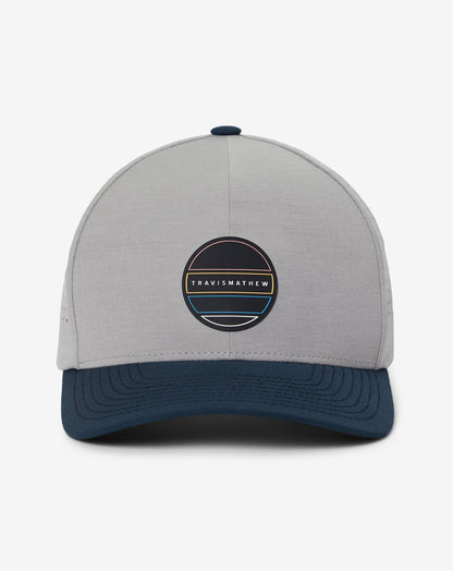 Epic Quest Snapback Hat Heather Grey | Travis Mathew