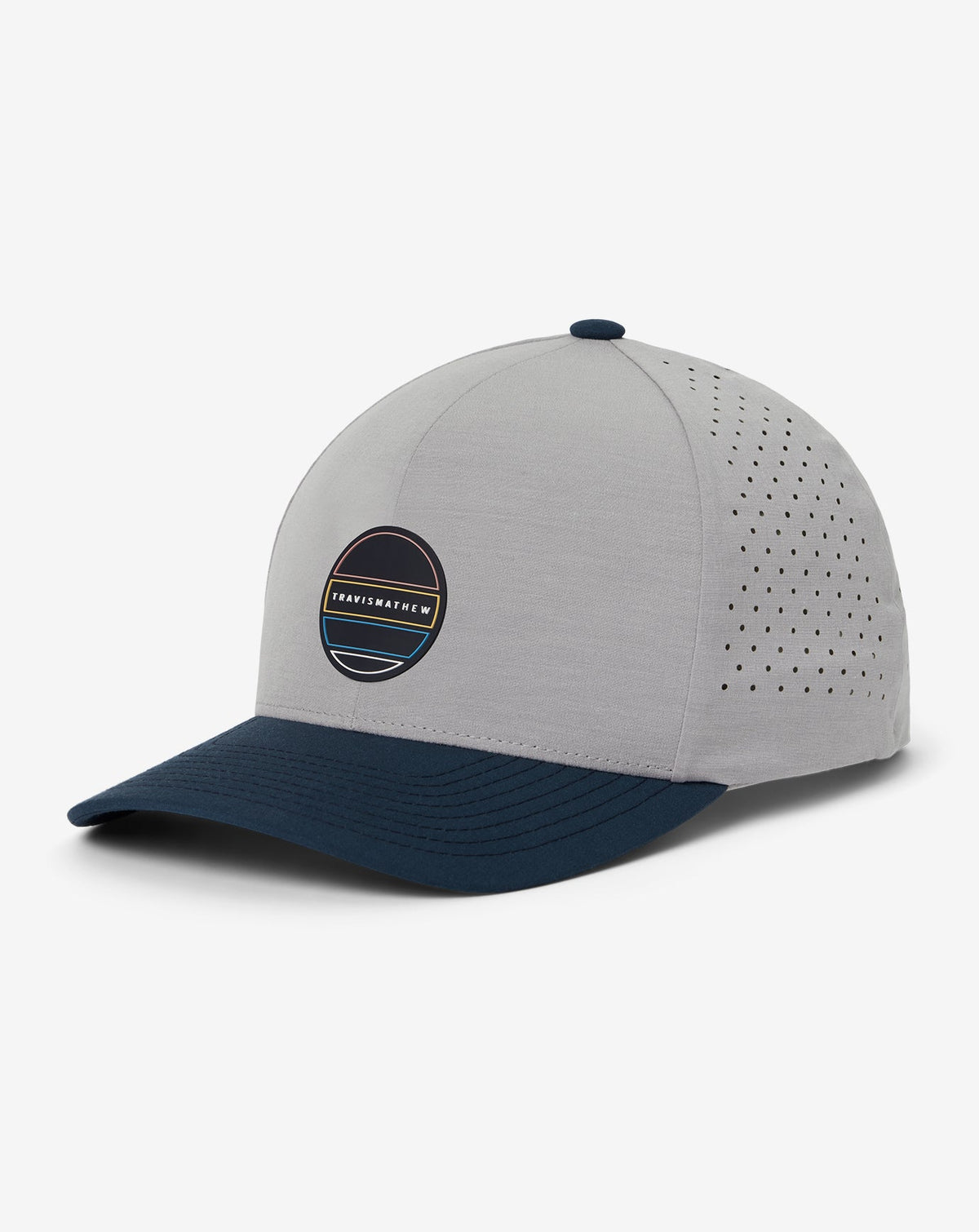 Epic Quest Snapback Hat Heather Grey | Travis Mathew