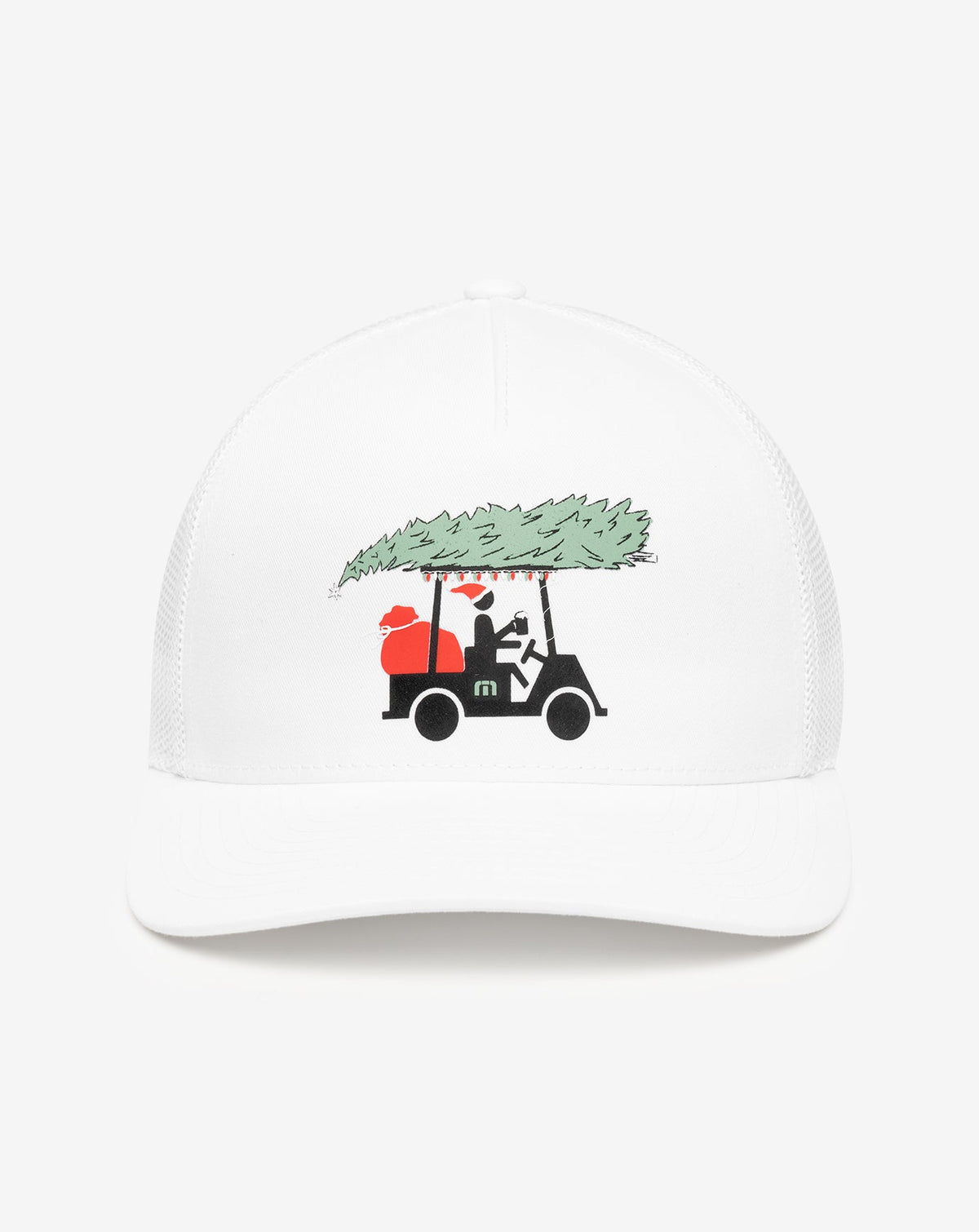 Bag Of Gifts Snapback Hat White | Travis Mathew