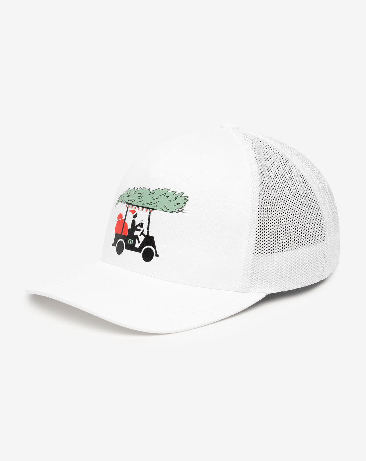 Bag Of Gifts Snapback Hat White | Travis Mathew