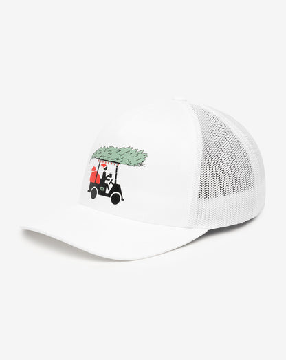 Bag Of Gifts Snapback Hat White | Travis Mathew