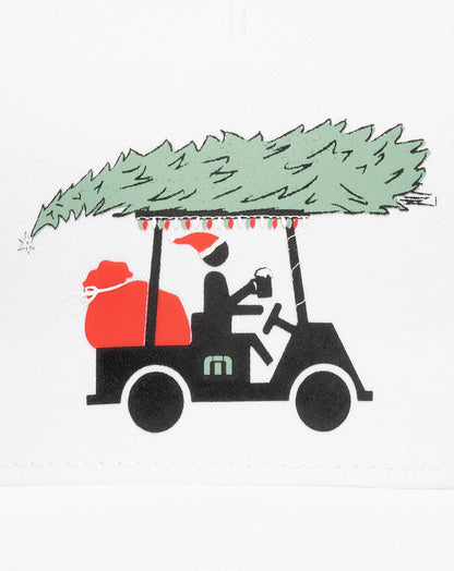 Bag Of Gifts Snapback Hat White | Travis Mathew