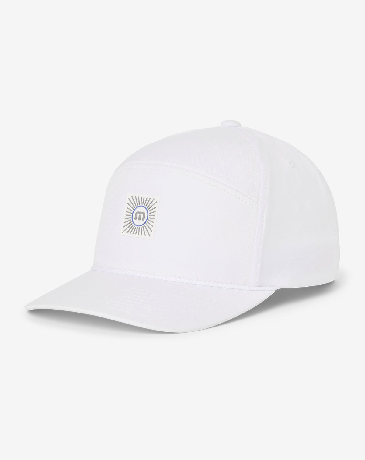 Travelogue Snapback Hat White | Travis Mathew