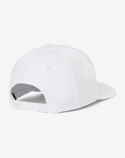 Travelogue Snapback Hat White | Travis Mathew