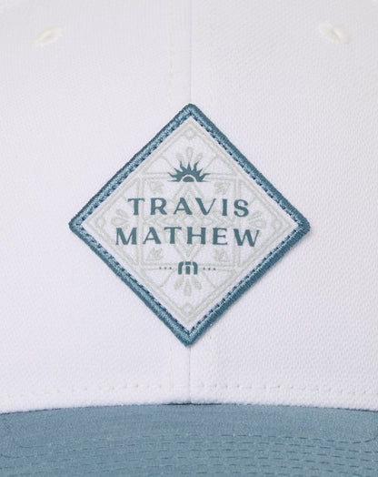 Base Fare Snapback Hat White | Travis Mathew