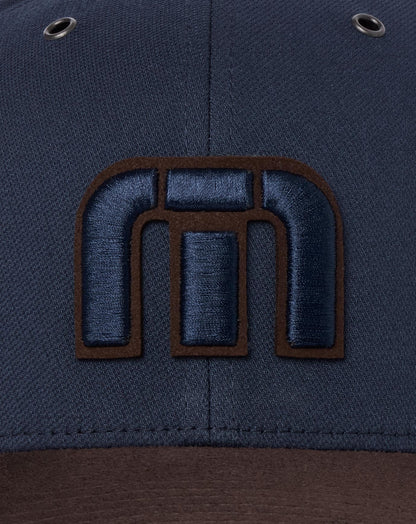 Estate Grounds Snapback Hat Total Eclipse | Travis Mathew