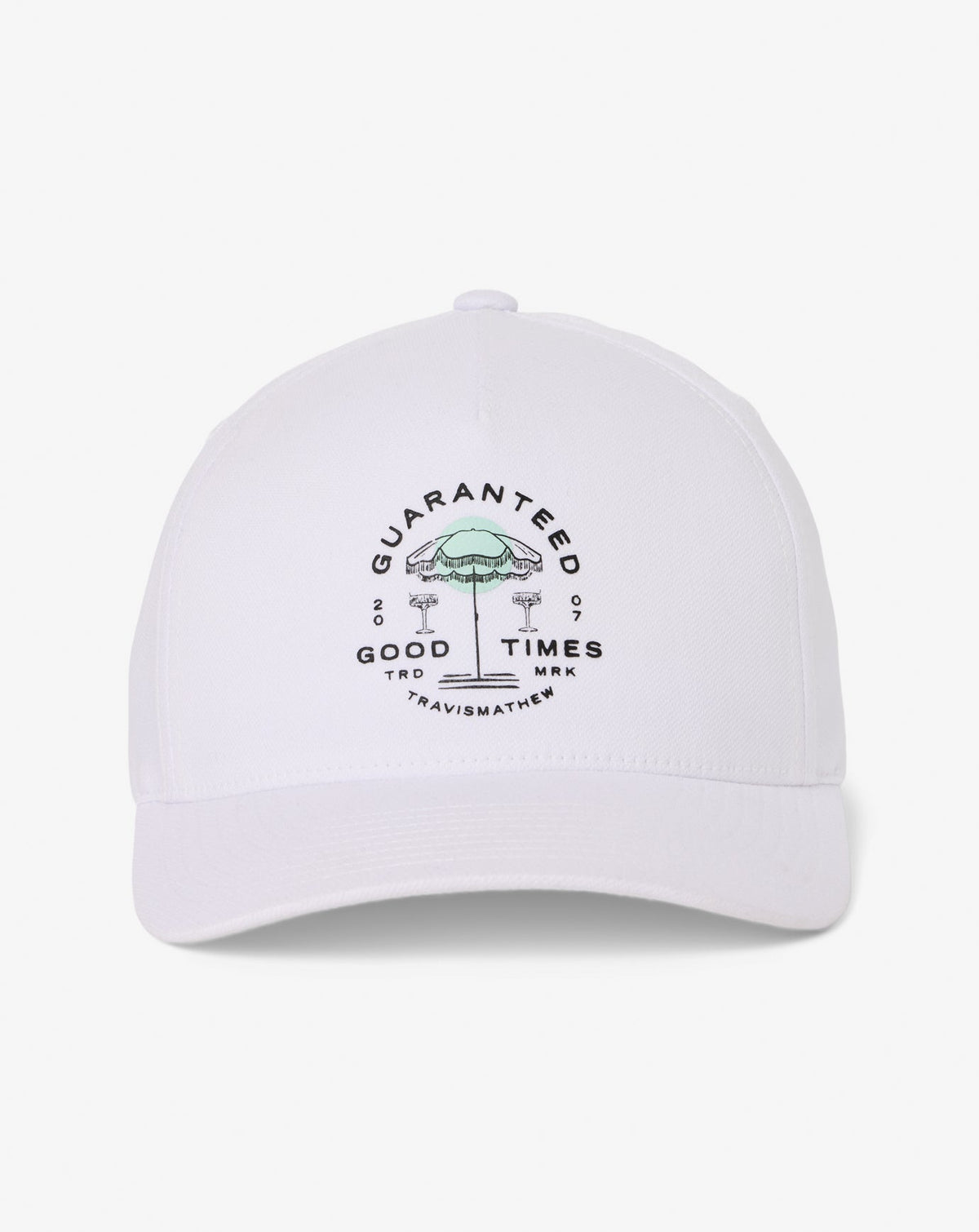 Summer Sail Snapback Hat White | Travis Mathew