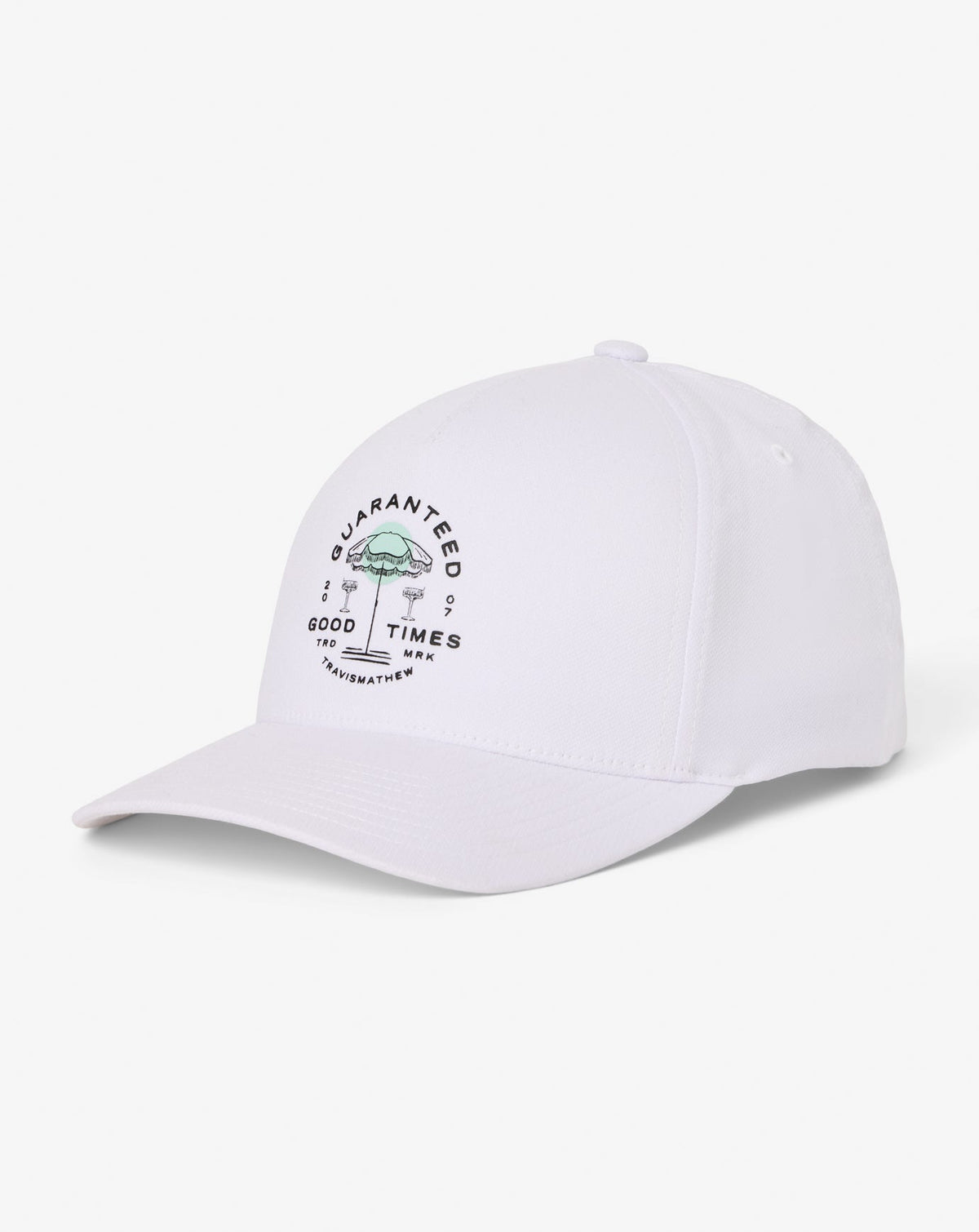 Summer Sail Snapback Hat White | Travis Mathew