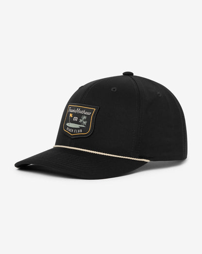 Beach Club Snapback Hat Black | Travis Mathew