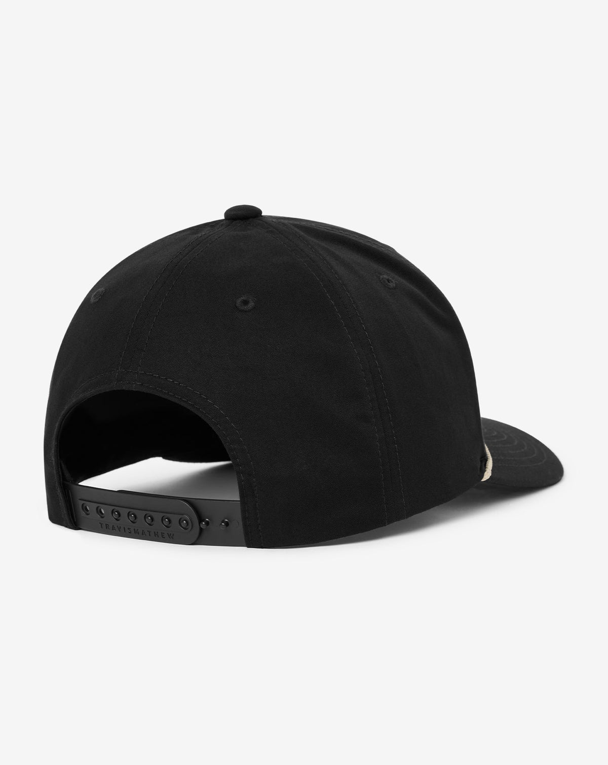 Beach Club Snapback Hat Black | Travis Mathew