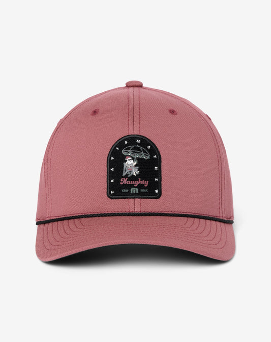 Claus A Scene Snapback Hat Roan Rouge | Travis Mathew