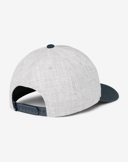 Perfect Plan Snapback Hat Heather Grey | Travis Mathew