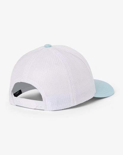 Full Send Feb Snapback Hat White | Travis Mathew