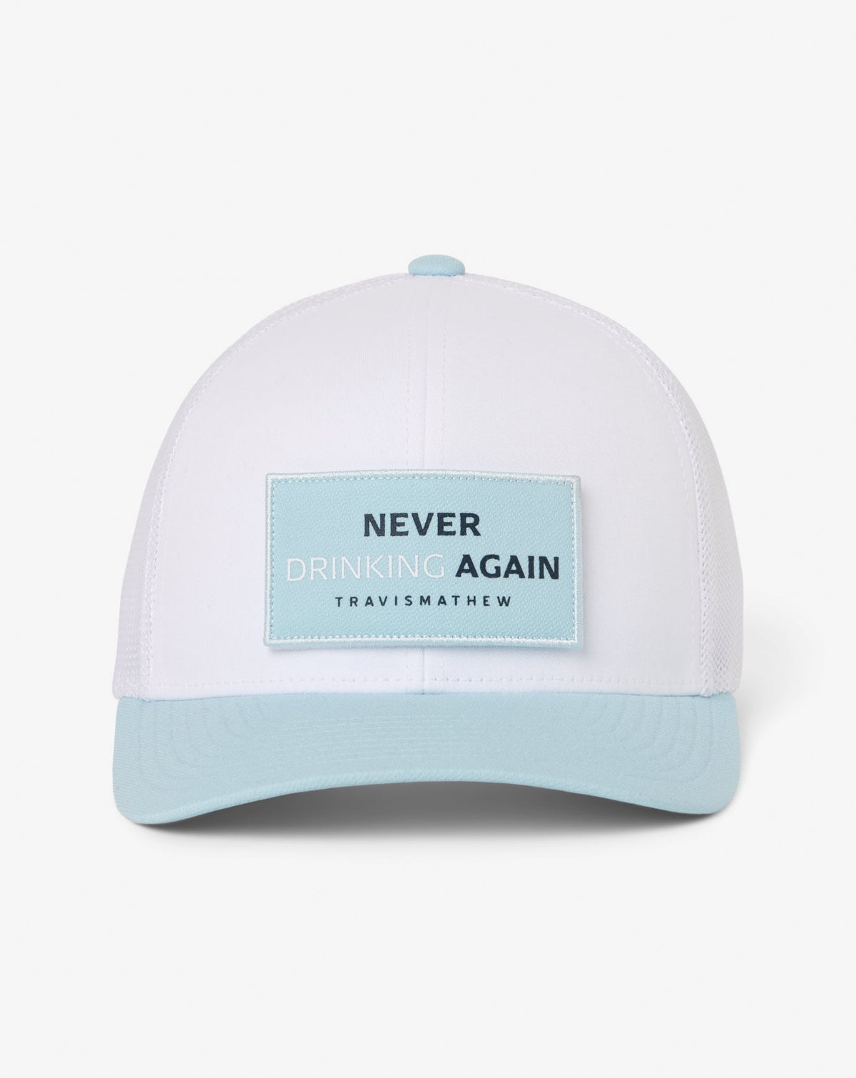 Full Send Feb Snapback Hat White | Travis Mathew