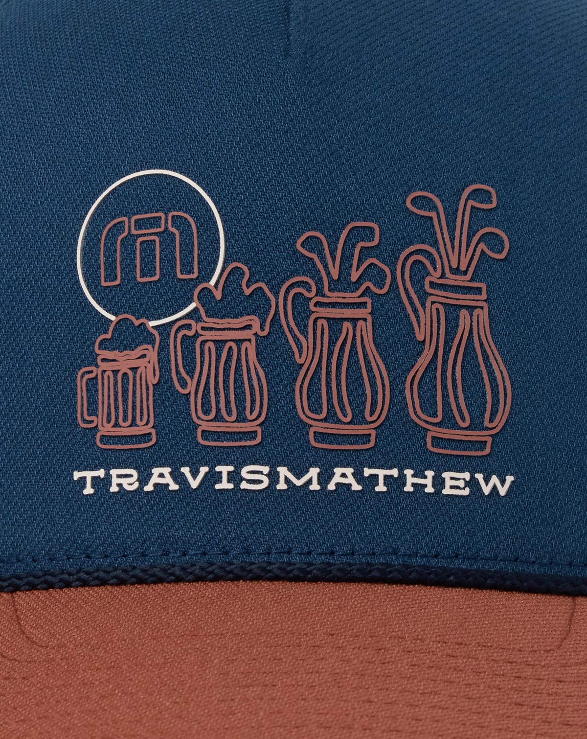 Beerly Beloved Snapback Hat Titan | Travis Mathew