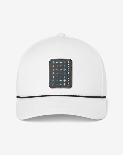 Welcome Tour Snapback Hat White | Travis Mathew