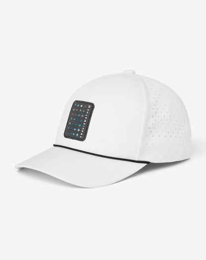Welcome Tour Snapback Hat White | Travis Mathew