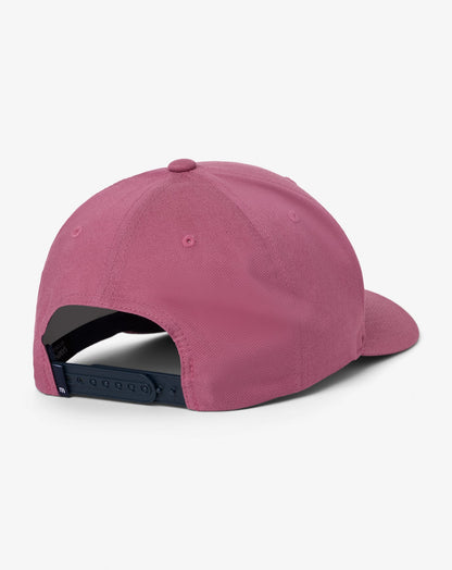 No Schedule Snapback Hat Rose Wine | Travis Mathew