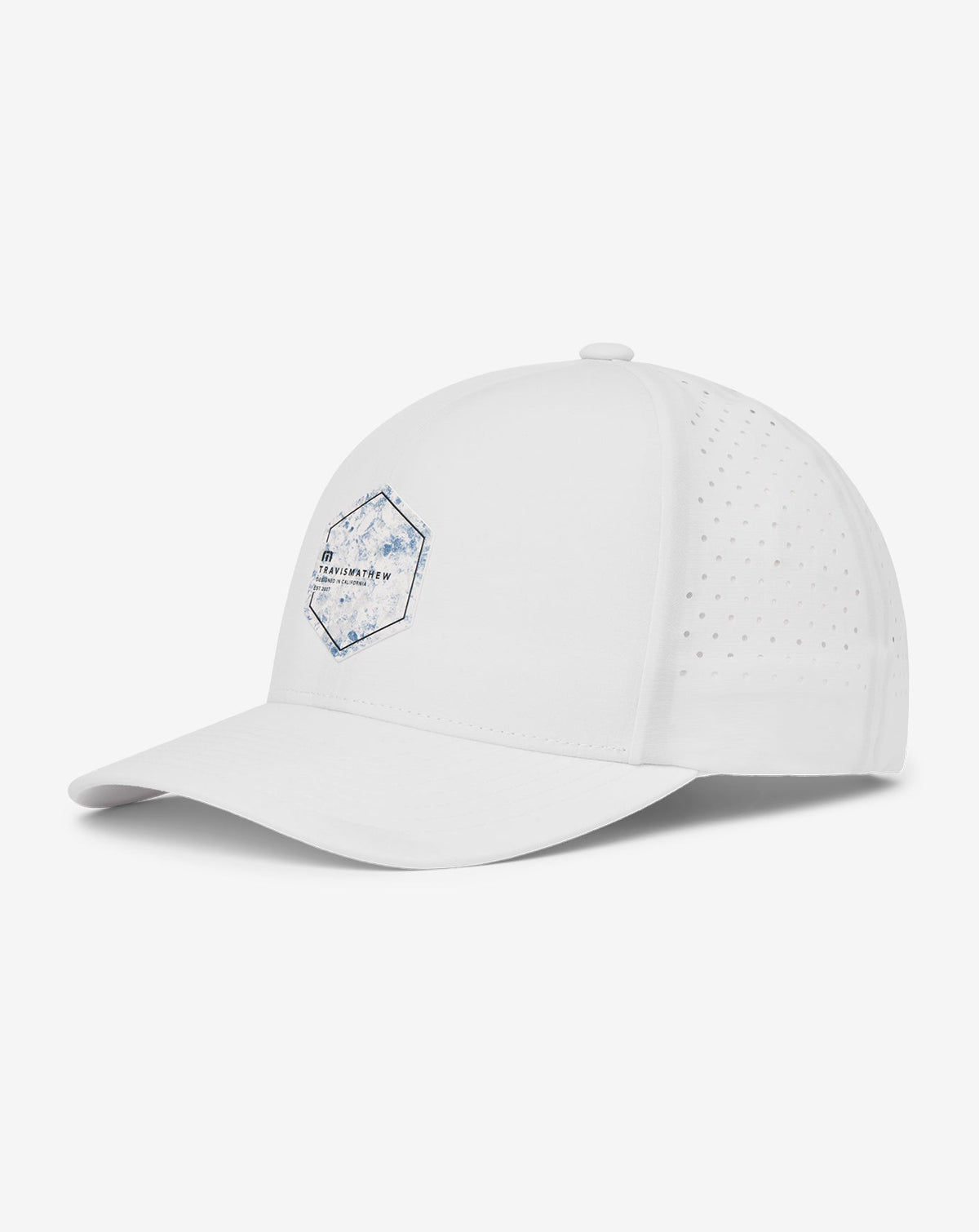 Ocean Vessel Snapback Hat White | Travis Mathew