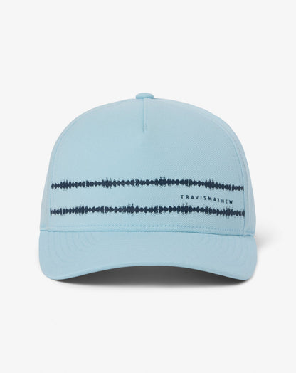 Call Ahead Snapback Hat Cory Blue | Travis Mathew