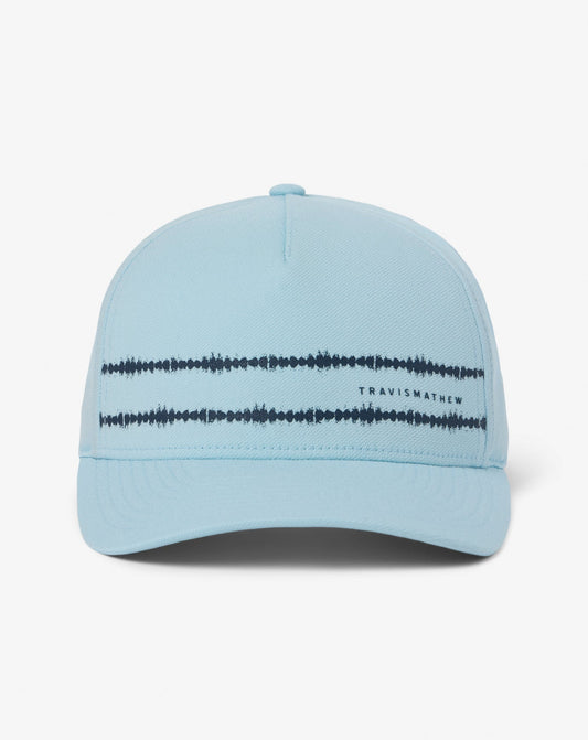 Call Ahead Snapback Hat Cory Blue | Travis Mathew