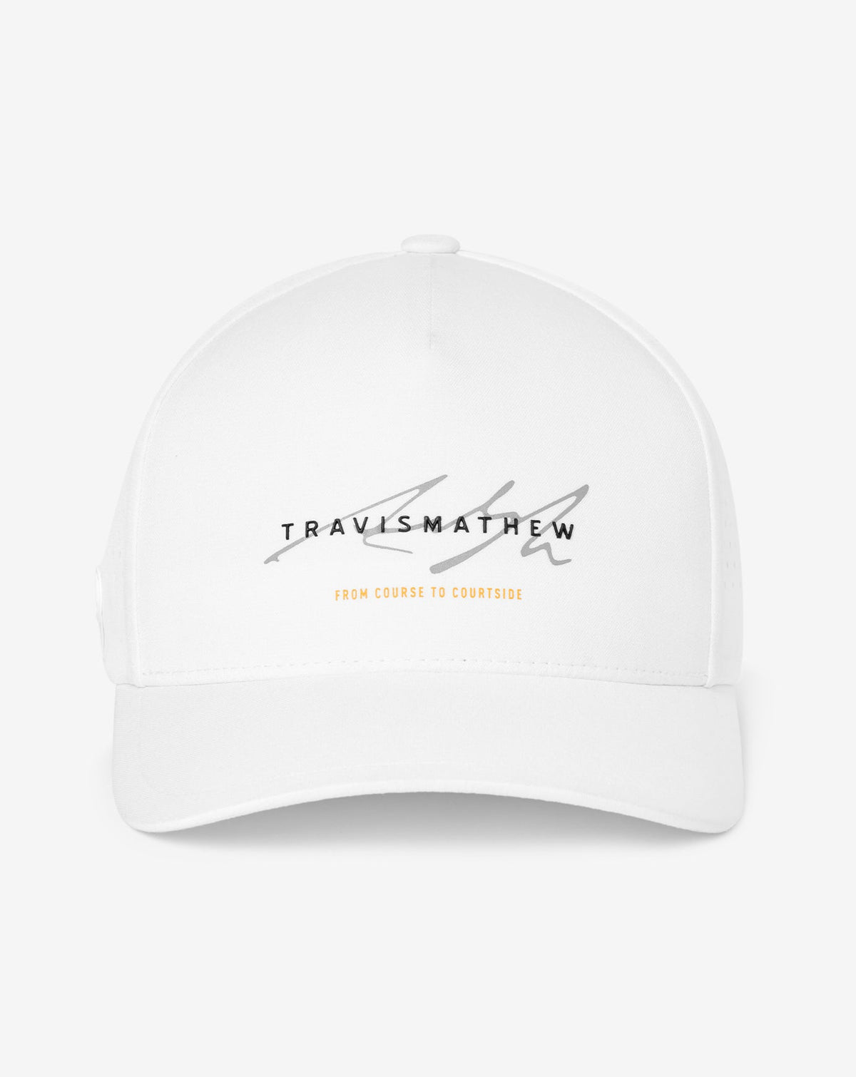 On Target Snapback Hat White | Travis Mathew