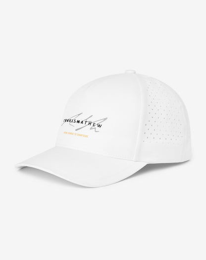 On Target Snapback Hat White | Travis Mathew