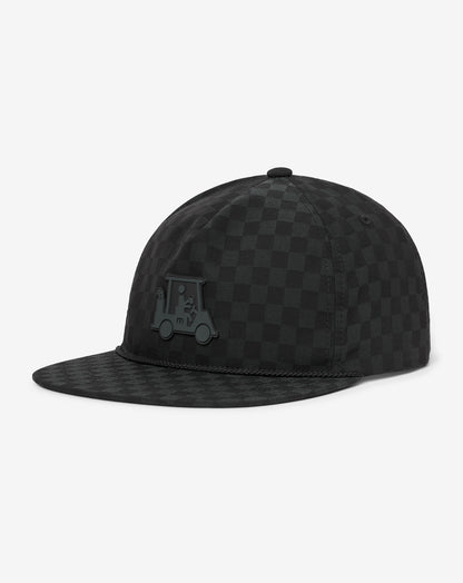 Time Of Arrival Snapback Hat Black | Travis Mathew