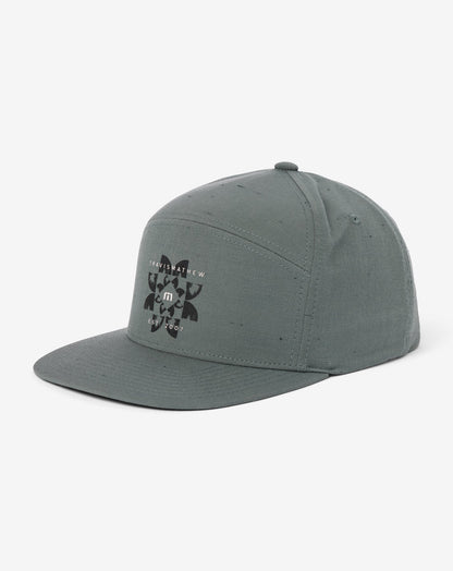 Dawn Dreams Snapback Hat Dark Olive | Travis Mathew