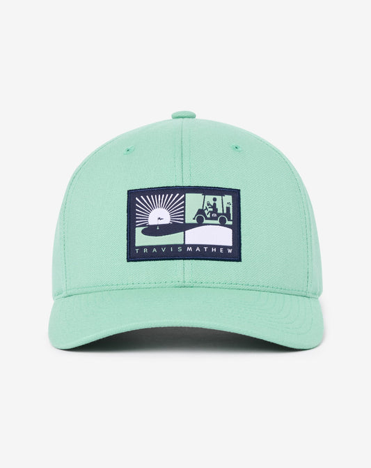 Player Parking Only Snapback Hat Wasabi | Travis Mathew