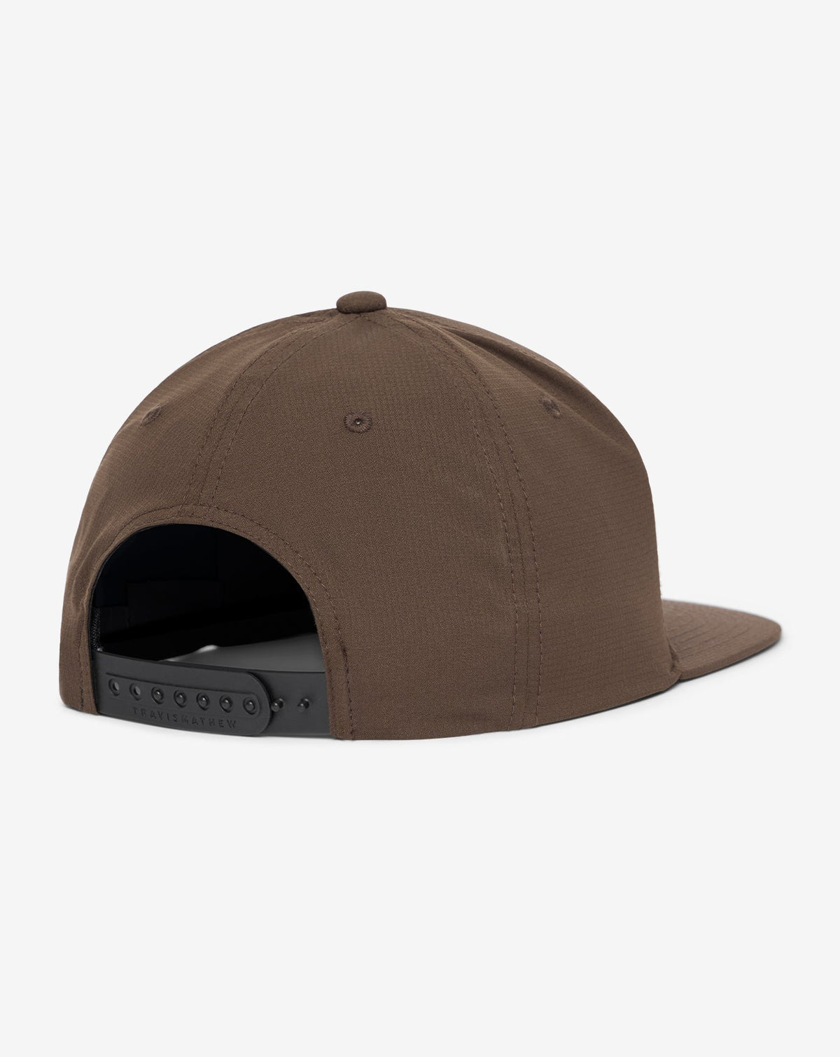 Forward Swing Snapback Hat Chocolate Brown | Travis Mathew