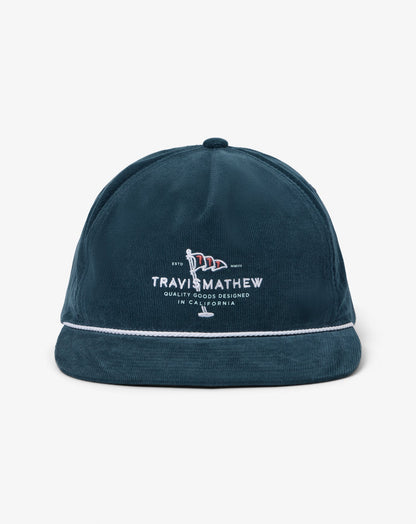 One For The Money Snapback Hat Mood Indigo/Vintage Indigo | Travis Mathew