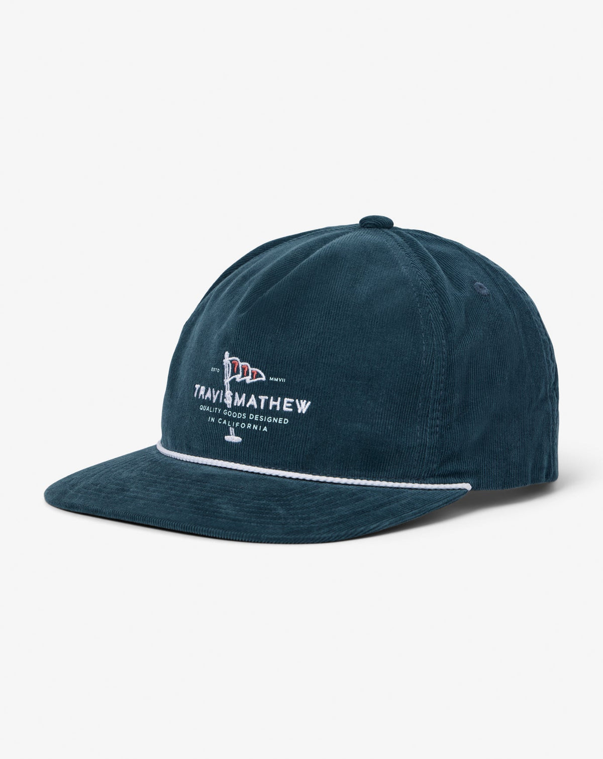 One For The Money Snapback Hat Mood Indigo/Vintage Indigo | Travis Mathew
