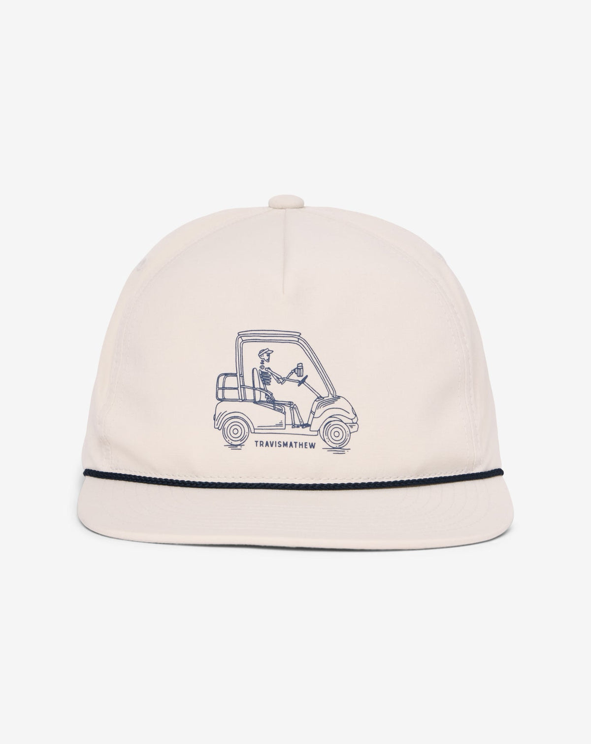 Lost Mapes Snapback Hat Moonbeam | Travis Mathew